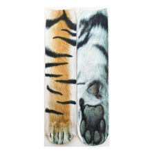 Load image into Gallery viewer, 3D Print Novelty Animal Paw Socks
