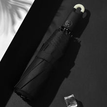 Load image into Gallery viewer, Three-Fold Self Opening And Retracting Umbrella With Buckle

