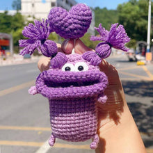 Load image into Gallery viewer, Handmade Crochet Key Case/Holder 
