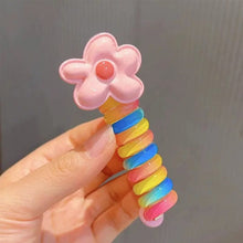 Load image into Gallery viewer, Colorful Telephone Line Hair Bands
