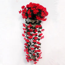 Load image into Gallery viewer, Vivid Artificial Hanging Orchid Bunch
