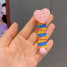 Load image into Gallery viewer, Colorful Telephone Line Hair Bands

