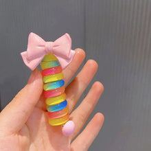 Load image into Gallery viewer, Colorful Telephone Line Hair Bands
