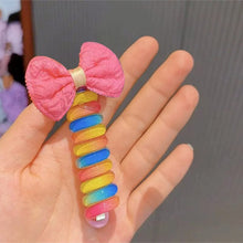 Load image into Gallery viewer, Colorful Telephone Line Hair Bands
