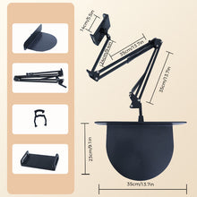 Load image into Gallery viewer, Retractable Hidden Bedside Phone Tablet Holder
