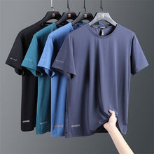 Load image into Gallery viewer, Ice Silk Round Neck T-Shirt
