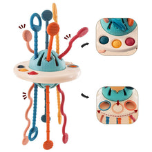 Load image into Gallery viewer, UFO Silicone Pulling Toy
