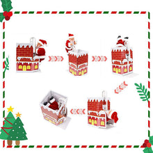 Load image into Gallery viewer, 🎅Electric Chimney Climbing Santa Claus Musical Toys🎄
