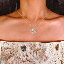 Load image into Gallery viewer, Interlocking Hearts Necklace

