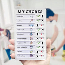 Load image into Gallery viewer, Magnetic Dry-erase Daily Routine Chart
