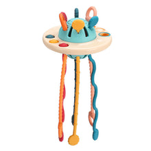 Load image into Gallery viewer, UFO Silicone Pulling Toy
