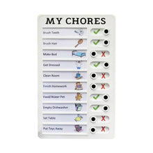 Load image into Gallery viewer, Magnetic Dry-erase Daily Routine Chart
