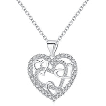Load image into Gallery viewer, Interlocking Hearts Necklace
