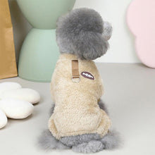 Load image into Gallery viewer, Fleece Pet Elastic Jumpsuit with Pull Ring
