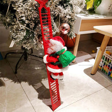 Load image into Gallery viewer, 🎅Electric Chimney Climbing Santa Claus Musical Toys🎄
