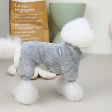 Load image into Gallery viewer, Fleece Pet Elastic Jumpsuit with Pull Ring
