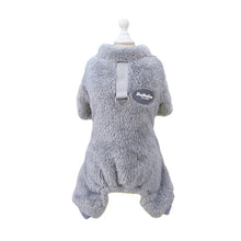 Load image into Gallery viewer, Fleece Pet Elastic Jumpsuit with Pull Ring
