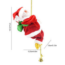 Load image into Gallery viewer, 🎅Electric Chimney Climbing Santa Claus Musical Toys🎄
