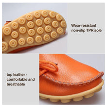 Load image into Gallery viewer, Comfortable Flat Leather Shoes
