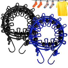 Load image into Gallery viewer, Portable Elastic Travel Clothes Rack
