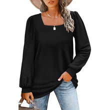 Load image into Gallery viewer, Puff Sleeve Square Neck T-Shirt
