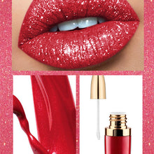 Load image into Gallery viewer, Diamond Lip Gloss Matte To Glitter Liquid Lipstick Waterproof
