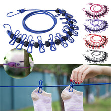 Load image into Gallery viewer, Portable Elastic Travel Clothes Rack

