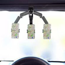 Load image into Gallery viewer, Rotatable Multifunctional Sun Visor Cell Phone Holder
