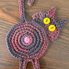 Load image into Gallery viewer, 🐱Funny Cat Butt Coasters Cat Butt Cup Mat Knitted Gift for Cat Fans
