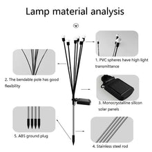 Load image into Gallery viewer, Solar Powered Firefly Garden Light
