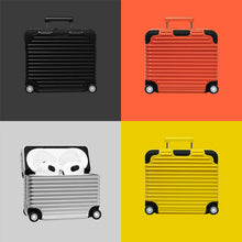Load image into Gallery viewer, Funny Luggage Earphones Case
