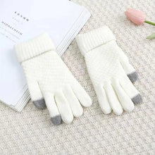 Load image into Gallery viewer, Jacquard Thick Touch Screen Gloves
