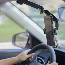 Load image into Gallery viewer, Rotatable Multifunctional Sun Visor Cell Phone Holder
