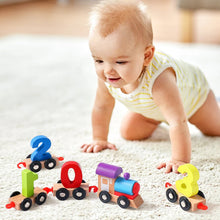 Load image into Gallery viewer, Wooden Digital Train Toy
