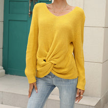 Load image into Gallery viewer, Knotted Knit Sweater
