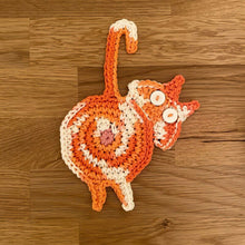 Load image into Gallery viewer, 🐱Funny Cat Butt Coasters Cat Butt Cup Mat Knitted Gift for Cat Fans

