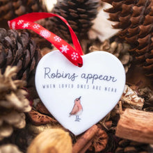 Load image into Gallery viewer, Ceramic Heart Hanging Ornament
