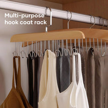 Load image into Gallery viewer, Anti Slip Multi Hook Coat Rack
