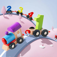Load image into Gallery viewer, Wooden Digital Train Toy
