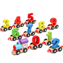 Load image into Gallery viewer, Wooden Digital Train Toy
