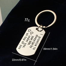 Load image into Gallery viewer, I Promise Keychain
