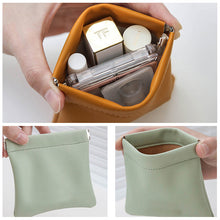 Load image into Gallery viewer, PU Leather Pocket Cosmetic Bag
