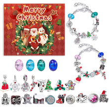 Load image into Gallery viewer, DIY 24 Days Christmas Countdown Calendar Bracelets Set
