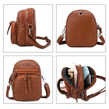 Load image into Gallery viewer, Soft Leather Shoulder Messenger Bag
