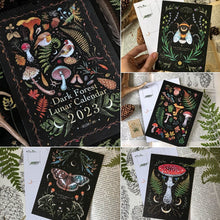 Load image into Gallery viewer, 2024 Dark Forest Lunar Calendar
