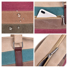 Load image into Gallery viewer, Contrast Stripe Tote Bag
