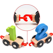 Load image into Gallery viewer, Wooden Digital Train Toy
