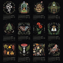 Load image into Gallery viewer, 2024 Dark Forest Lunar Calendar
