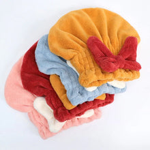 Load image into Gallery viewer, Super Absorbent Hair Towel Wrap for Wet Hair
