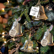 Load image into Gallery viewer, Christmas ornaments angel wings bell-memorial christmas gift
